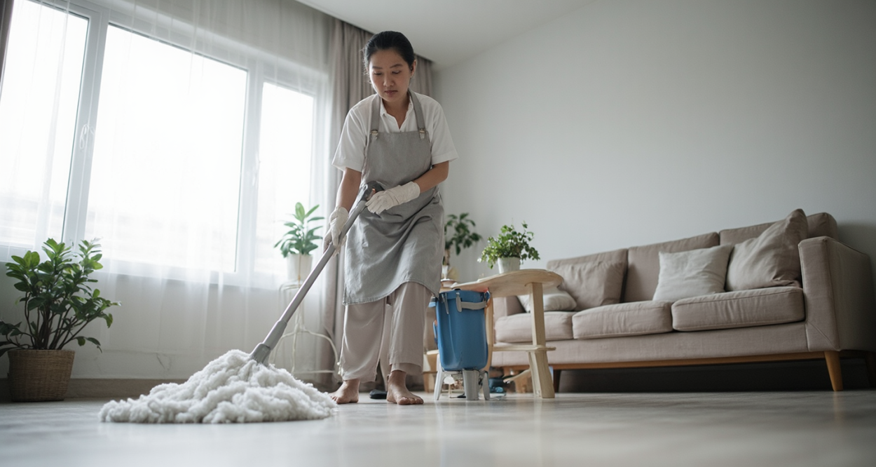 绍兴保洁：让家的温馨不再被尘埃掩盖轮播图1