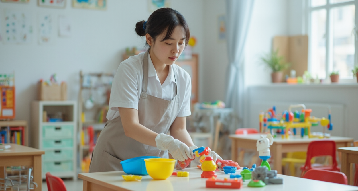 幼儿园招聘保洁员：为孩子的健康守护环境轮播图2