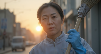 保洁员先进事迹：城市美容师的闪耀瞬间图片4