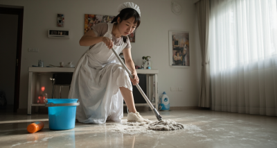 石家庄开荒保洁：家的焕然一新之旅图片2