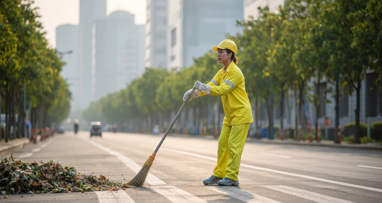 市政道路清扫保洁：城市面貌的守护者轮播图2