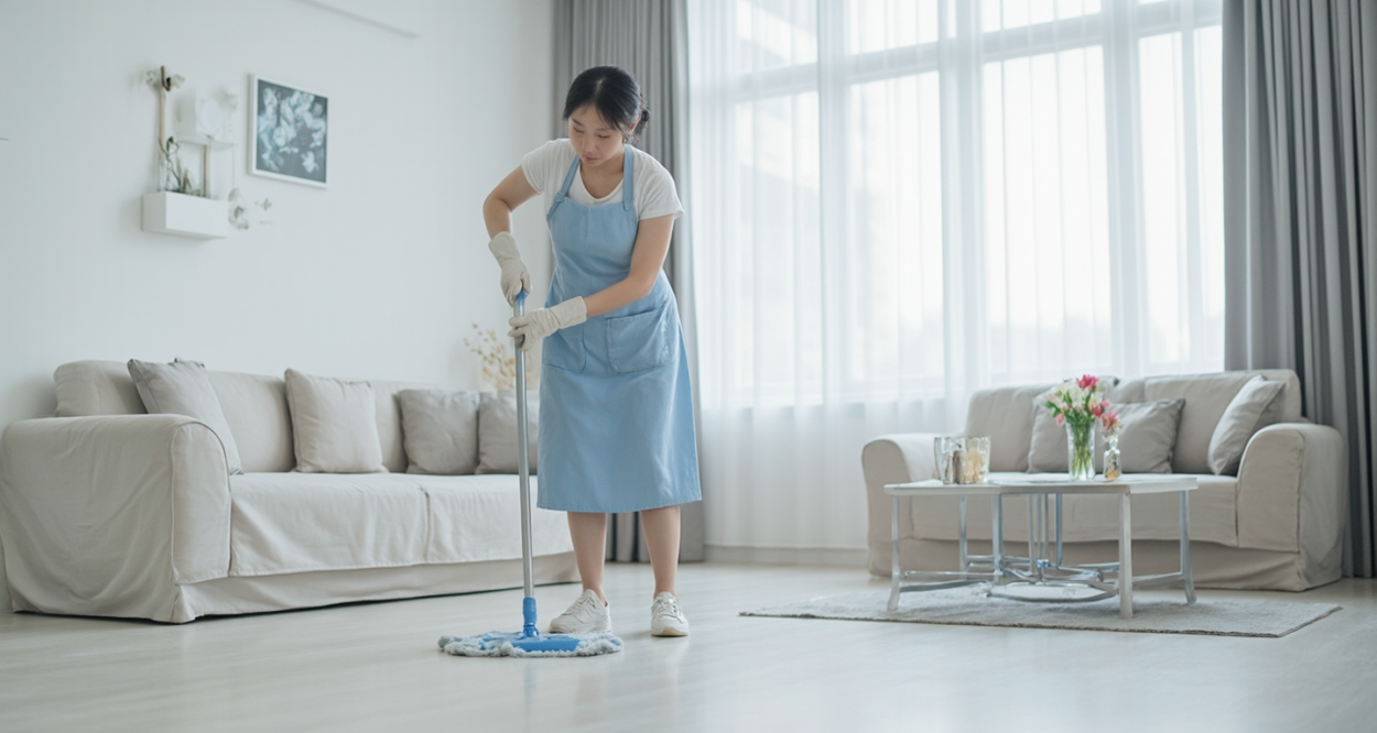 保洁公司宣传语：打造家的清新日常，从细节开始轮播图2