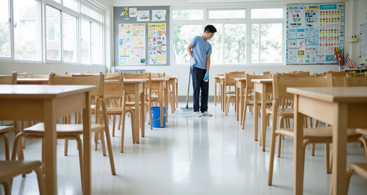 杭州学校保洁：守护校园清洁的隐形守护者轮播图2