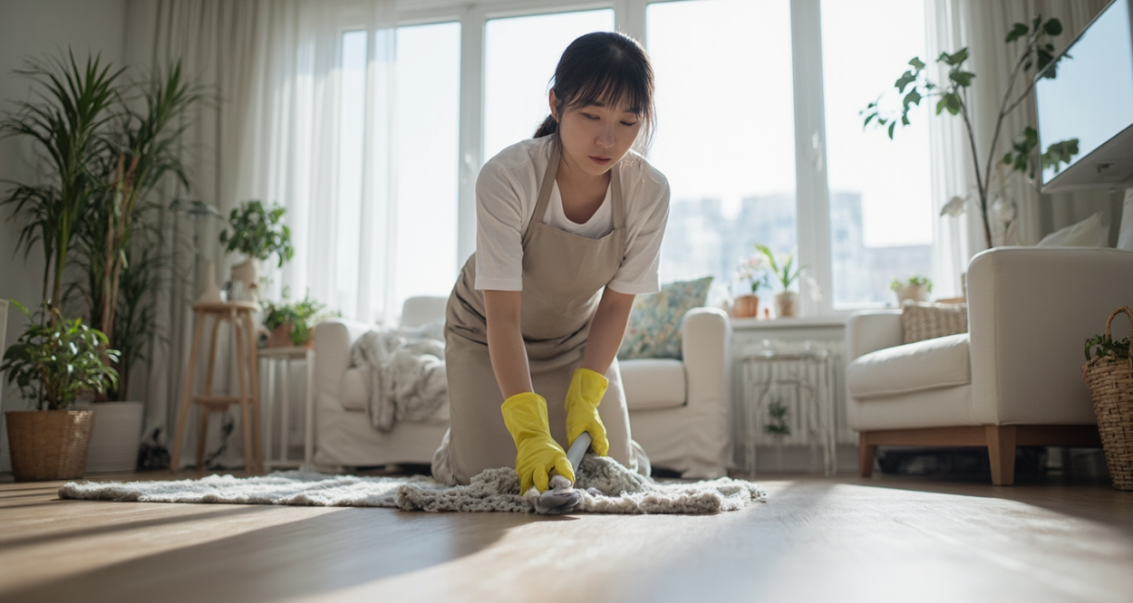 保洁员的工作总结：家的温馨守护者轮播图3