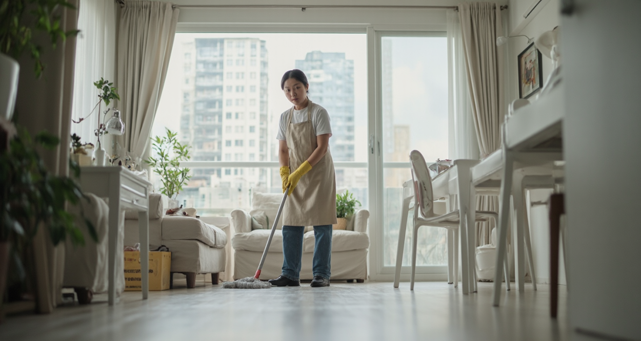 揭秘保洁员的工作职责：家的温馨守护者轮播图2