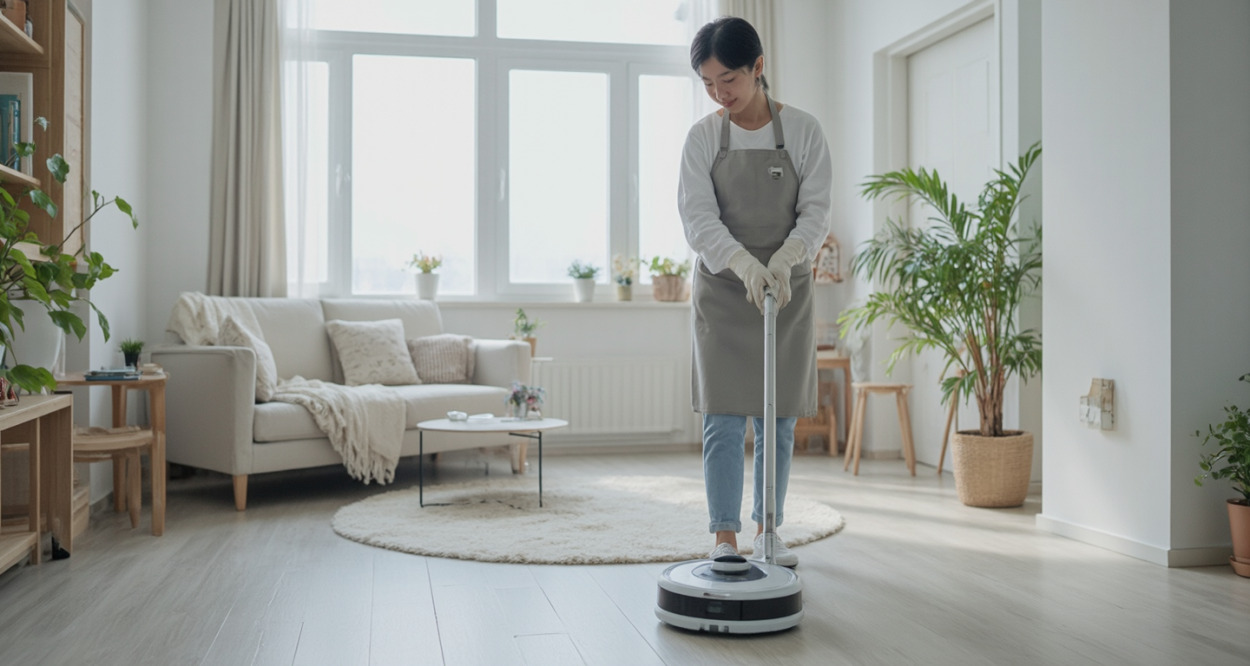 保洁领班年终大揭秘：家的温馨，由我们守护轮播图2