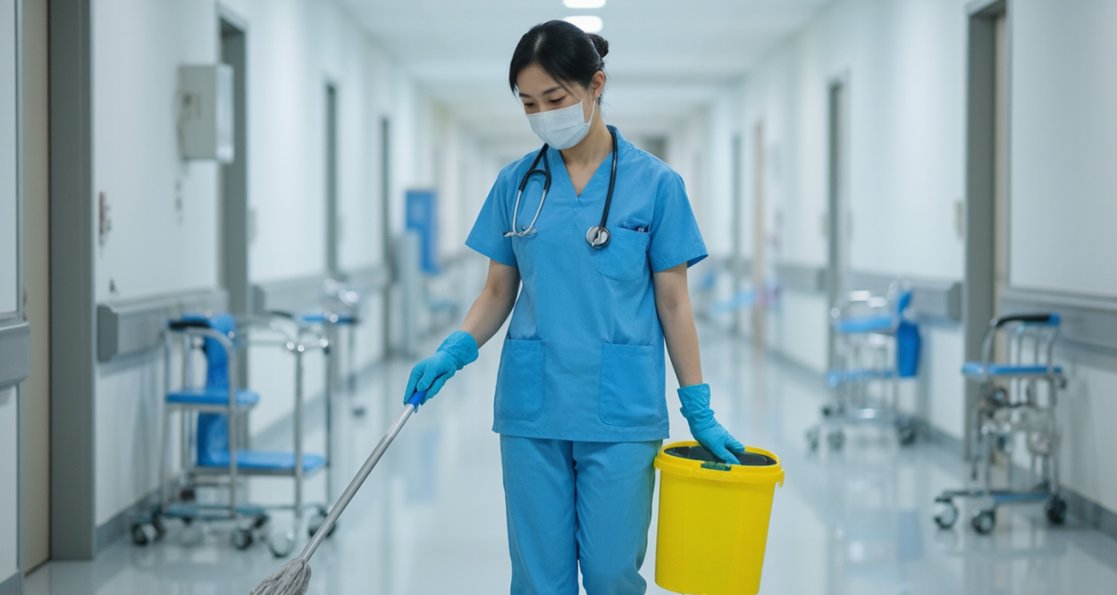 医院保洁员：守护健康的隐形英雄——详解岗位职责轮播图2