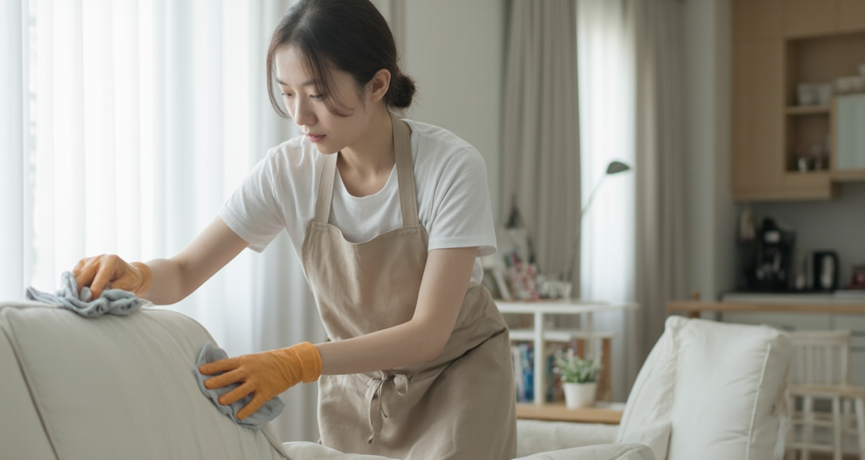 银川保洁服务公司：打造家的清新与温馨轮播图1