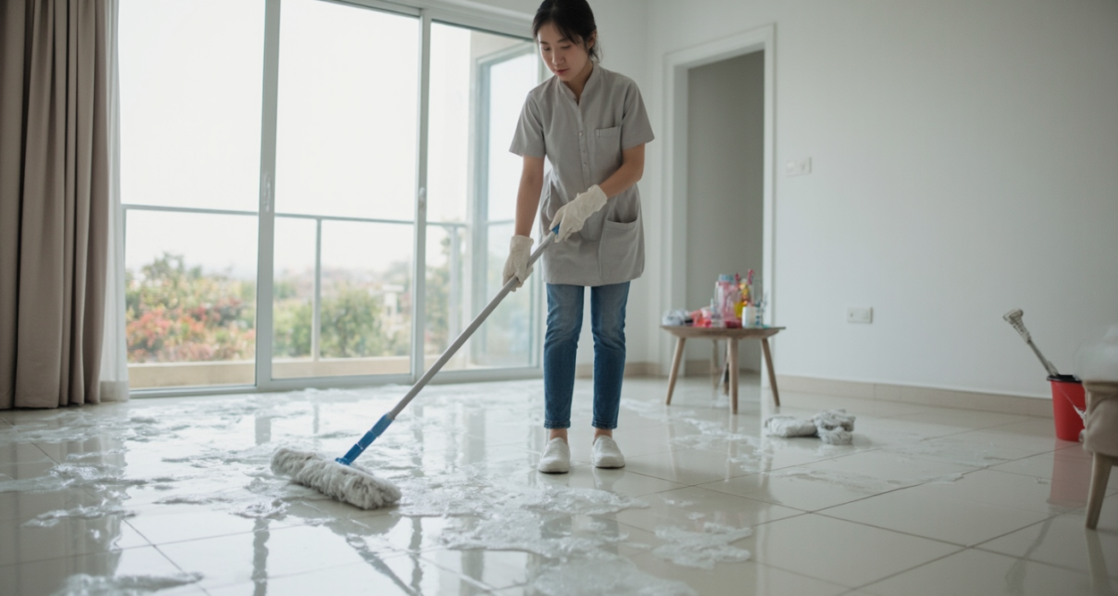 家庭装修秘籍：开荒保洁与美缝的完美先后顺序轮播图2