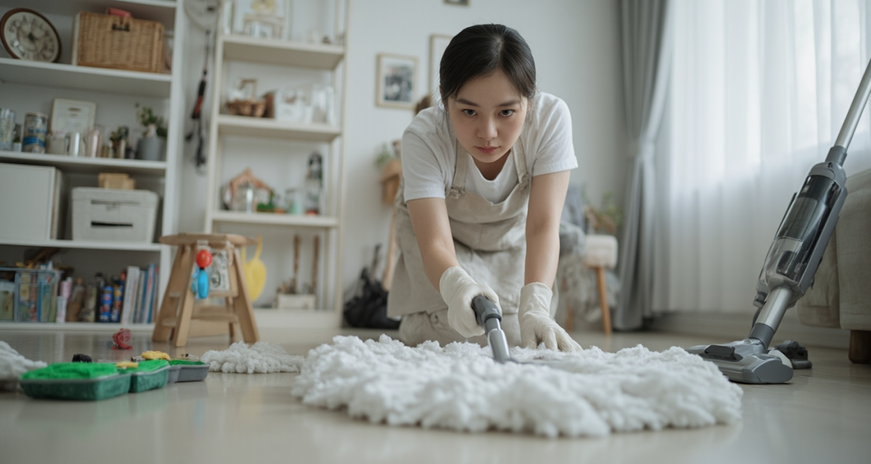 涟水保洁公司电话，家的清新从此开始！轮播图1