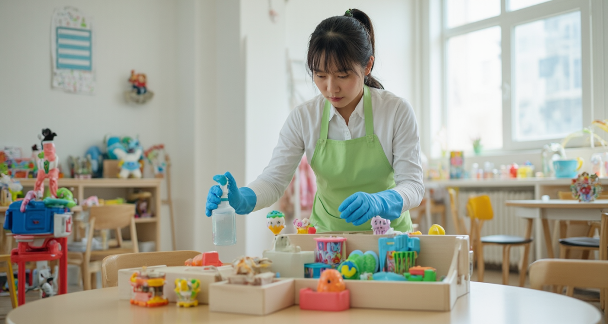 幼儿园保洁工作职责全解析轮播图2