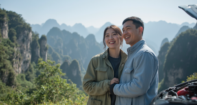 租车自驾张家界，探索自然奇观的自由之旅图片1