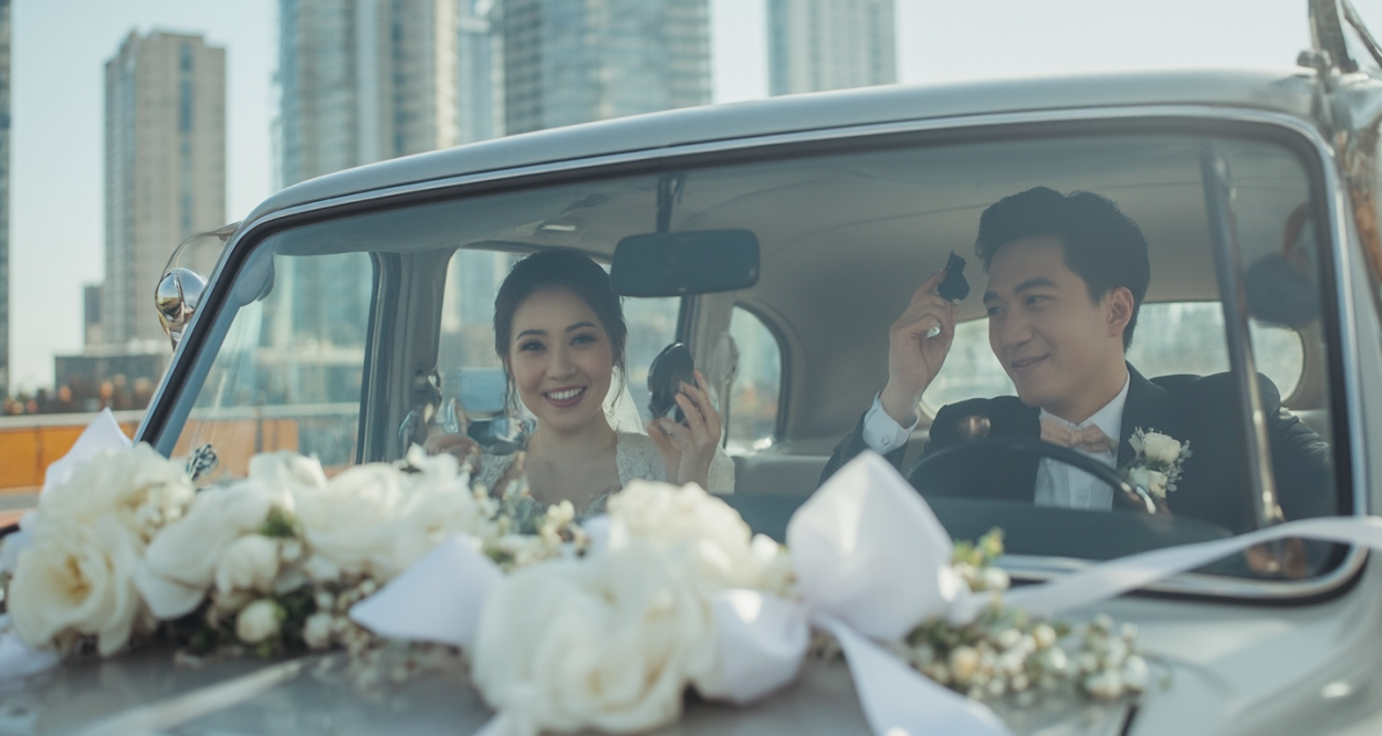 婚车租赁自驾，打造你的梦幻婚礼出行轮播图2