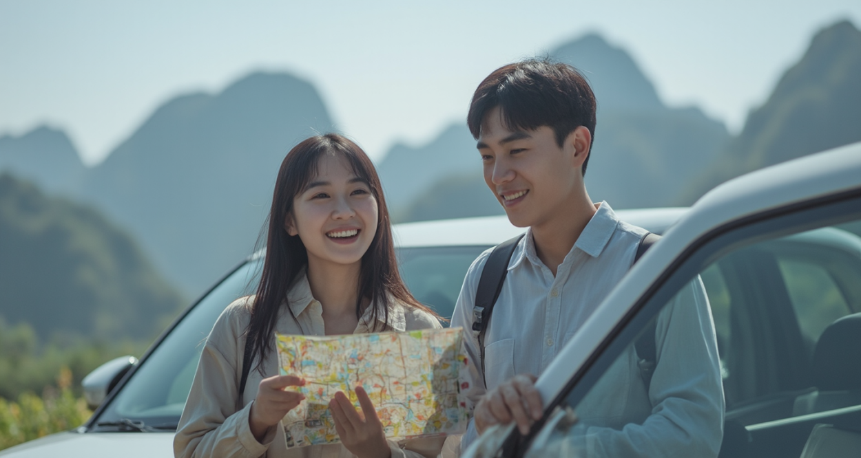 阳朔自驾租车新体验，畅游山水间的自由之旅轮播图2