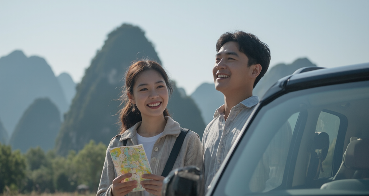 阳朔自驾租车新体验，畅游山水间的自由之旅轮播图3