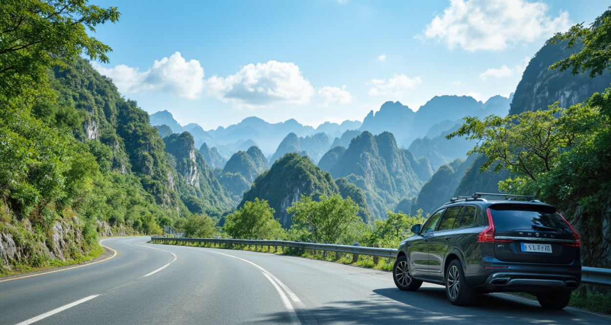 租车自驾桂林，畅游山水间的自由之旅轮播图1