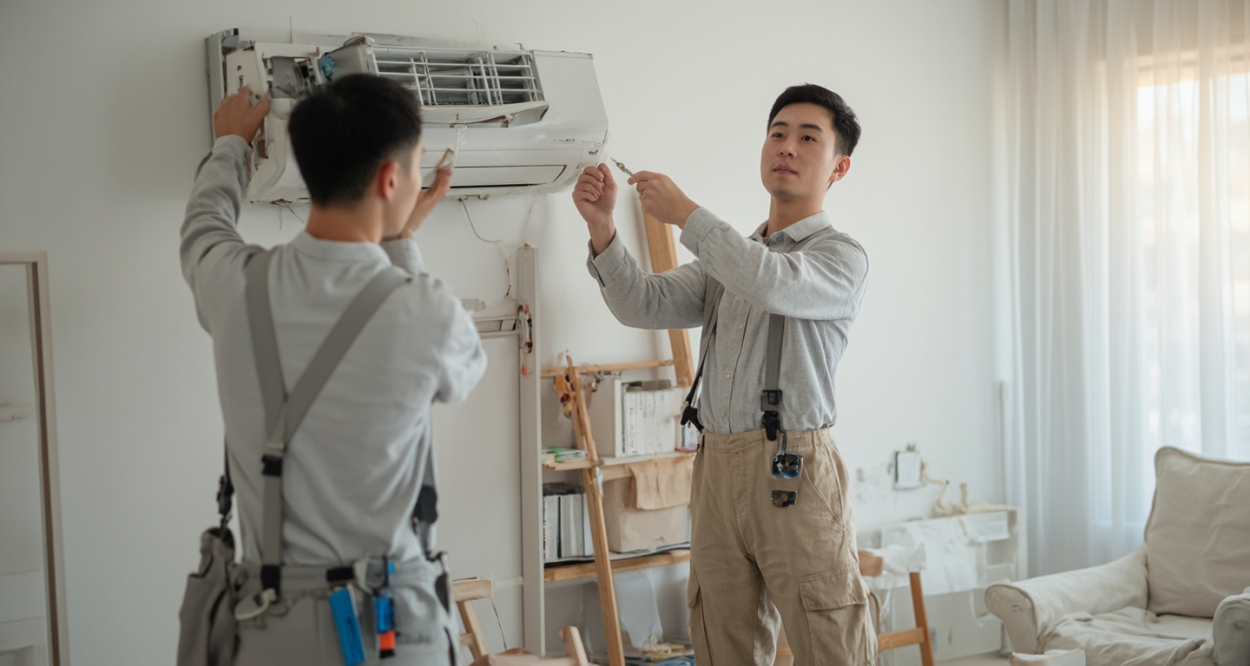 包头空调移机到底要花多少钱？轮播图1