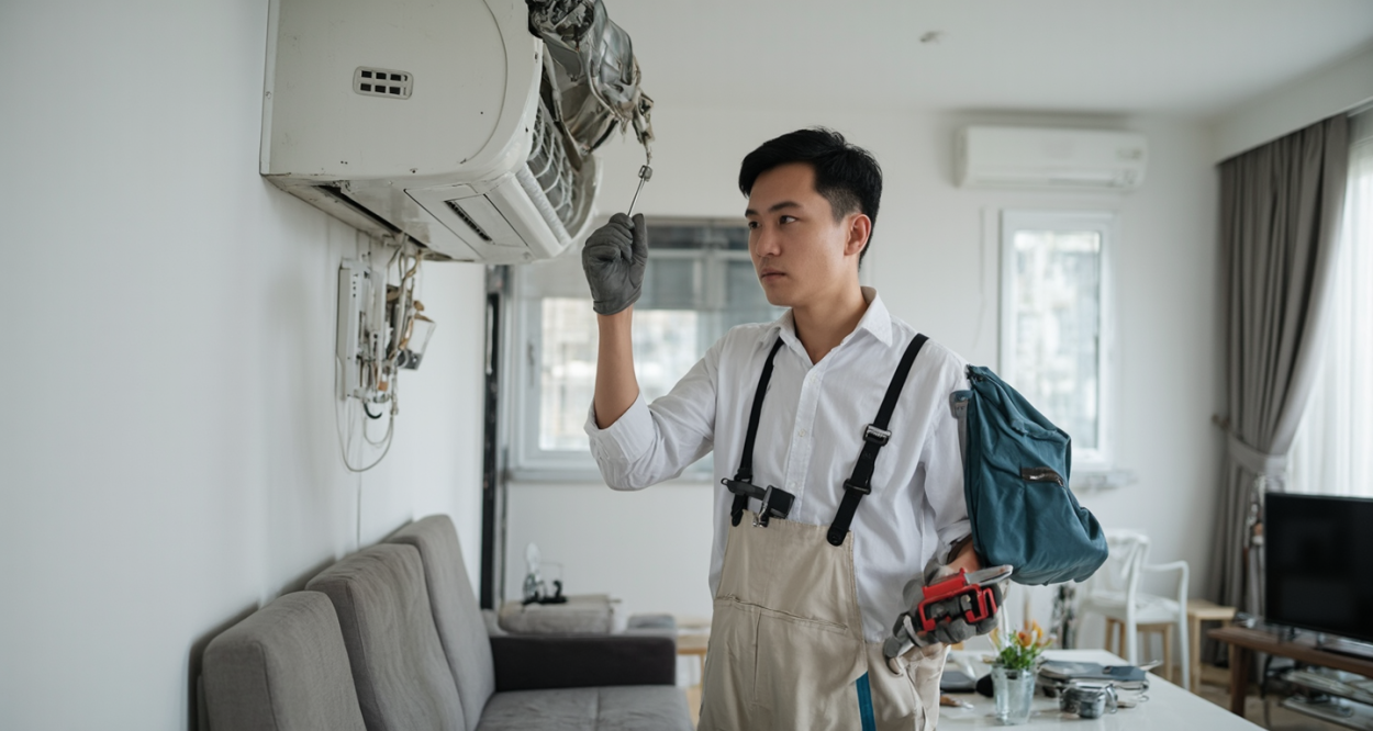 揭秘！1p空调移机到底多少钱？轮播图2