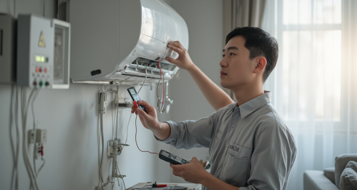hitachi 空调专业维修服务指南轮播图2