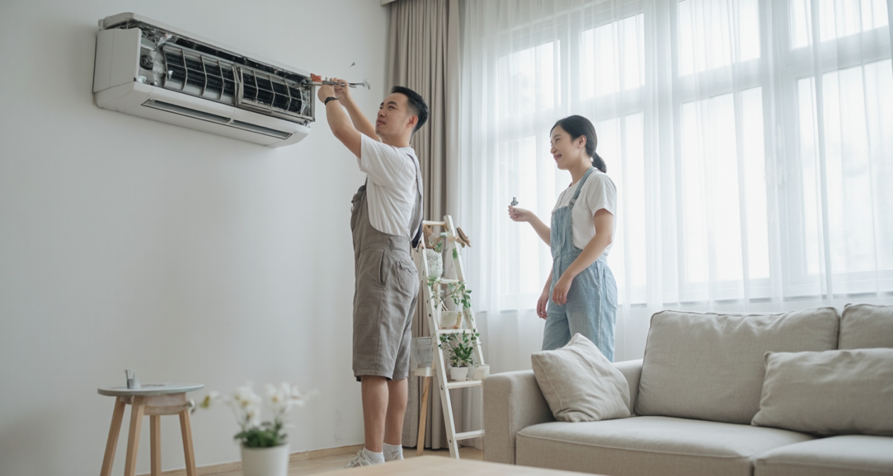 保定市空调移机：夏日清凉大挪移轮播图3