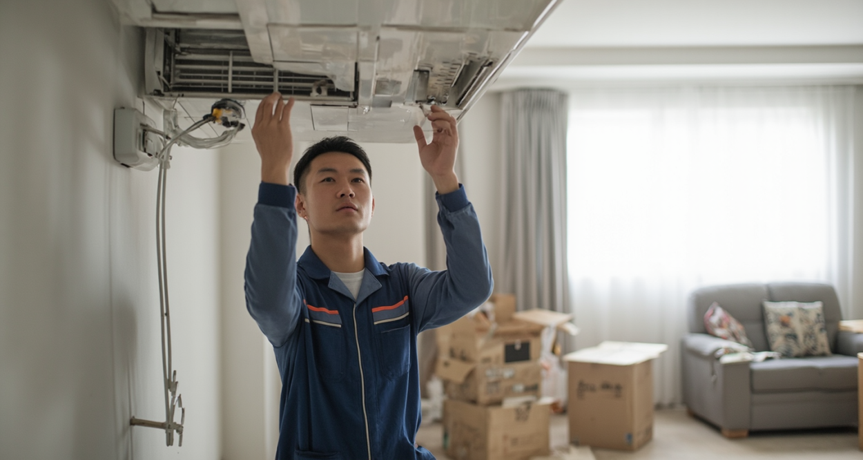 北京大兴空调移机：夏日清凉，轻松搬家不再是梦轮播图1