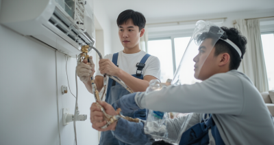 拆装空调怎么收氟？专业步骤大揭秘！图片5