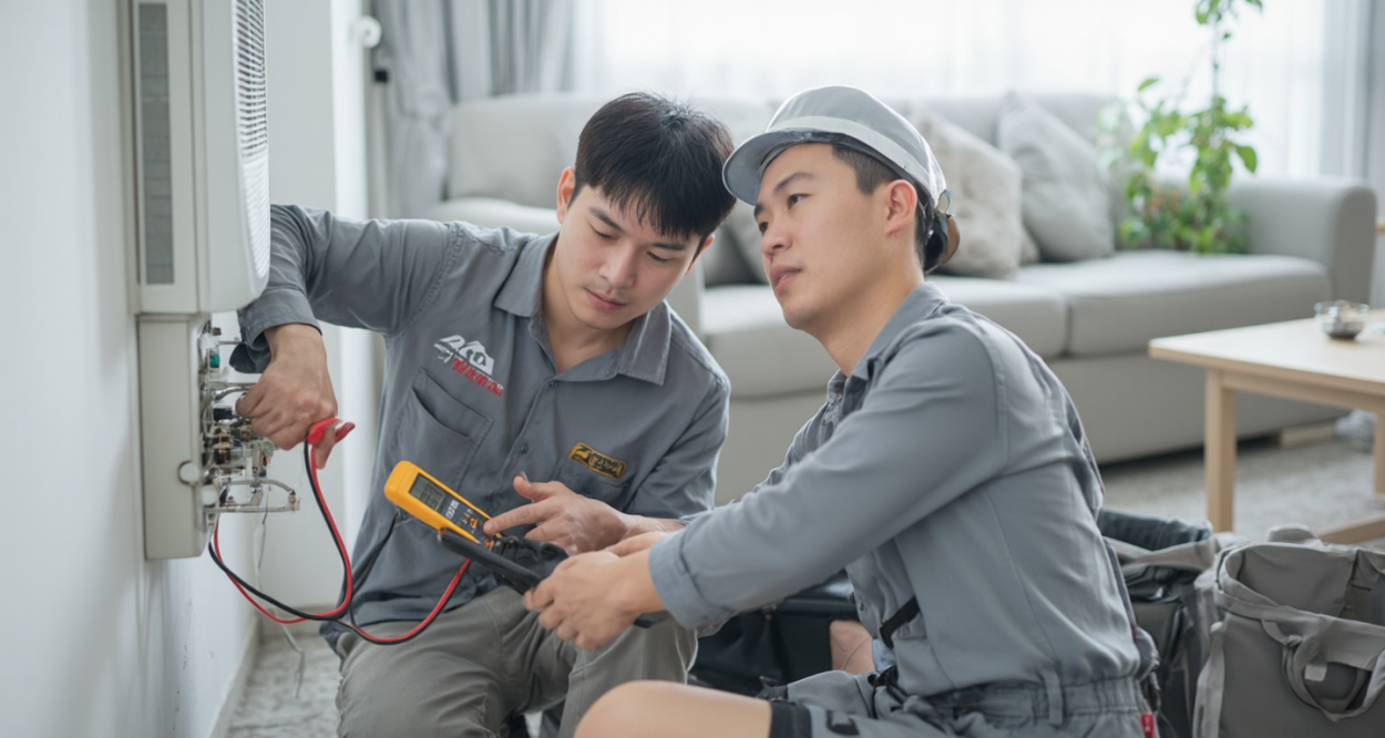 定频空调E1故障的高效维修指南轮播图4