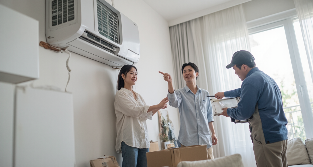 房山区长阳空调移机服务全解析轮播图2