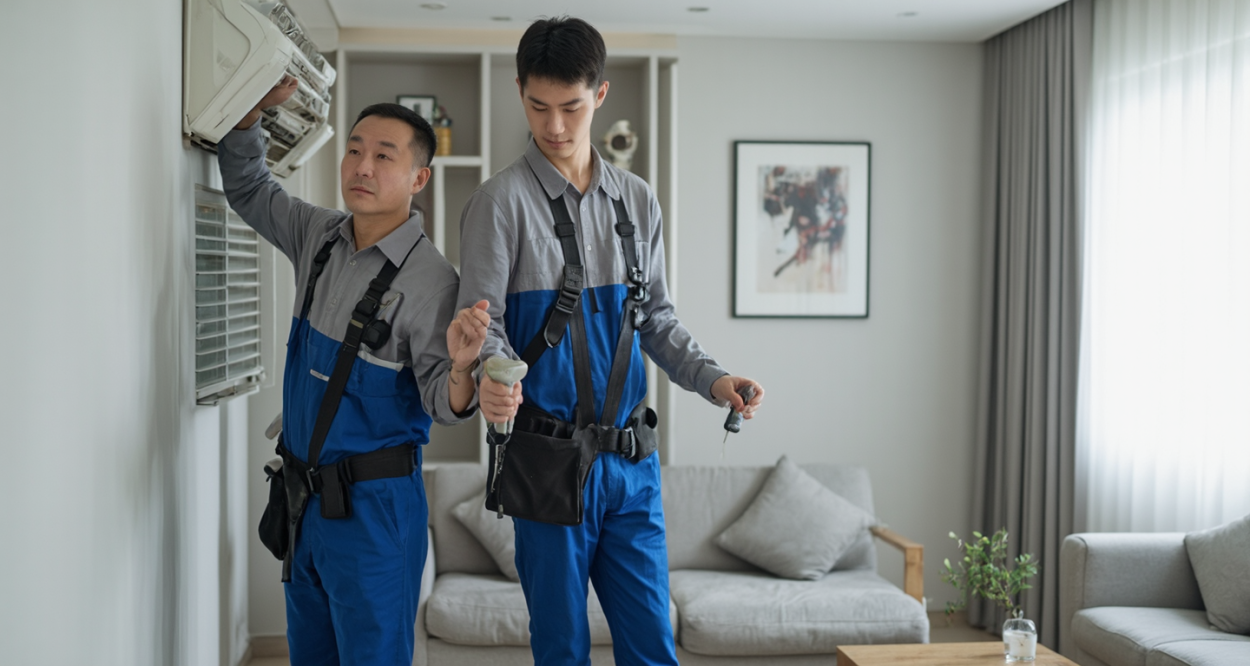公明空调拆装全攻略：专业服务，轻松解决您的需求轮播图2