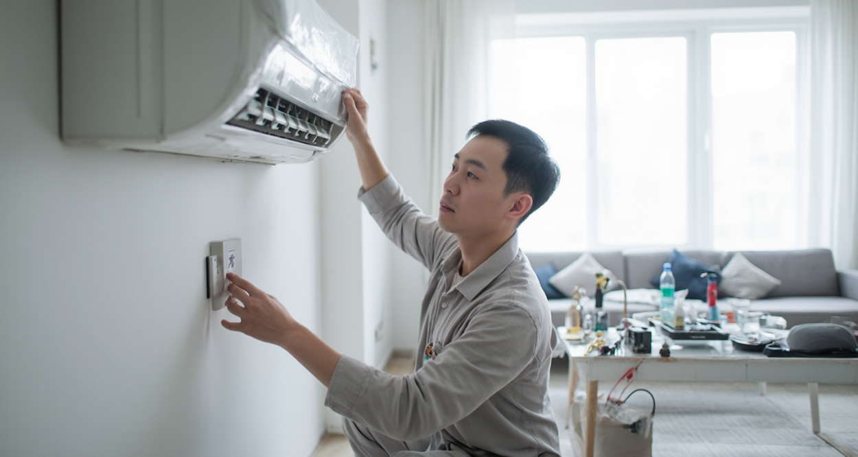 上门空调安装移机：夏日清凉必备服务轮播图2