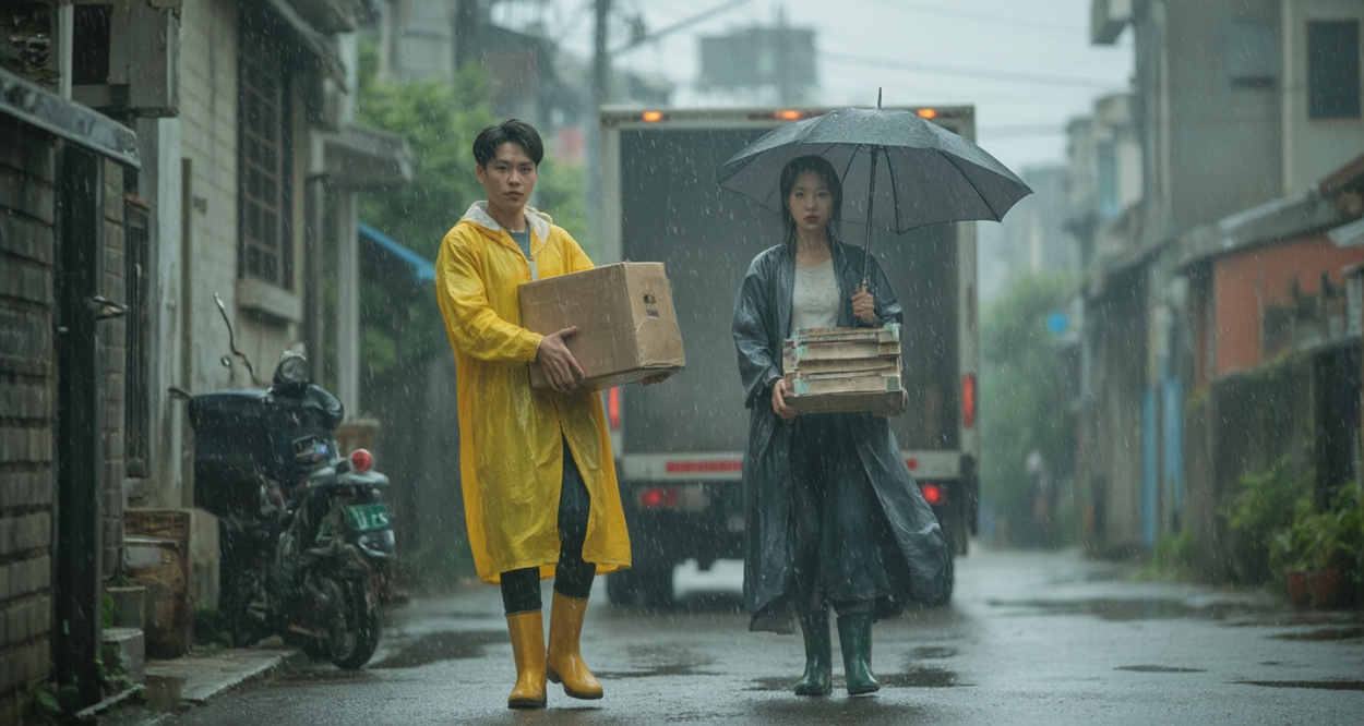 搬家赶上下雨，究竟是好是坏？轮播图2