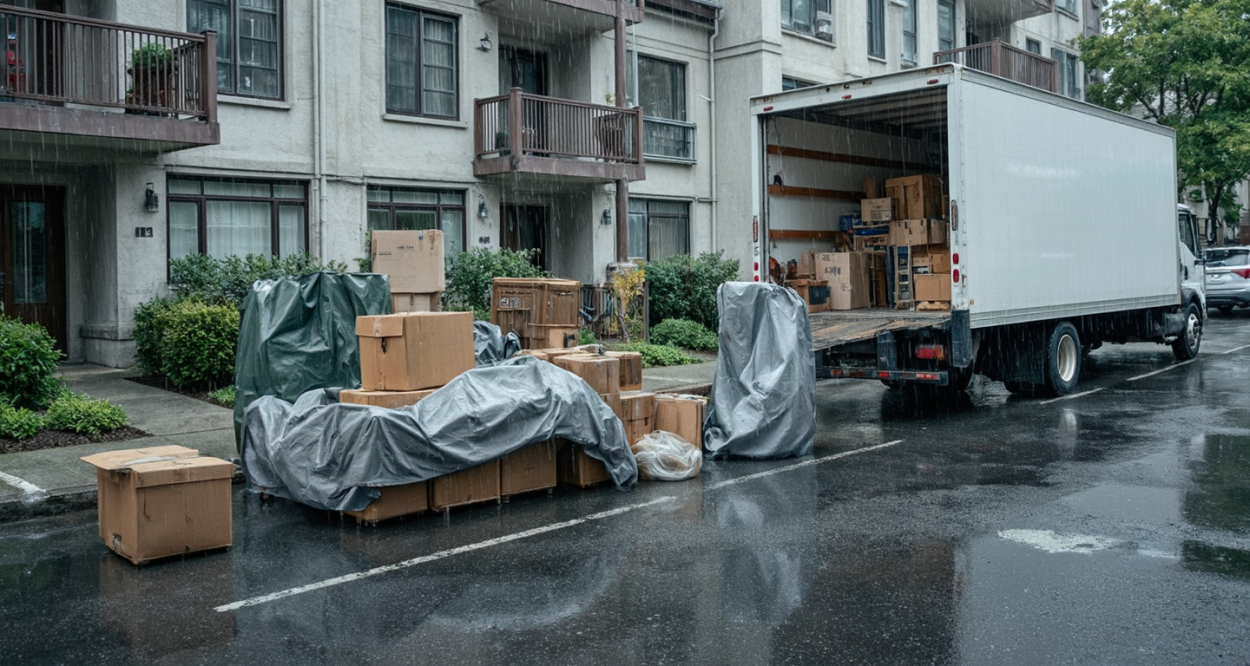 搬家赶上下雨，究竟是好是坏？轮播图3