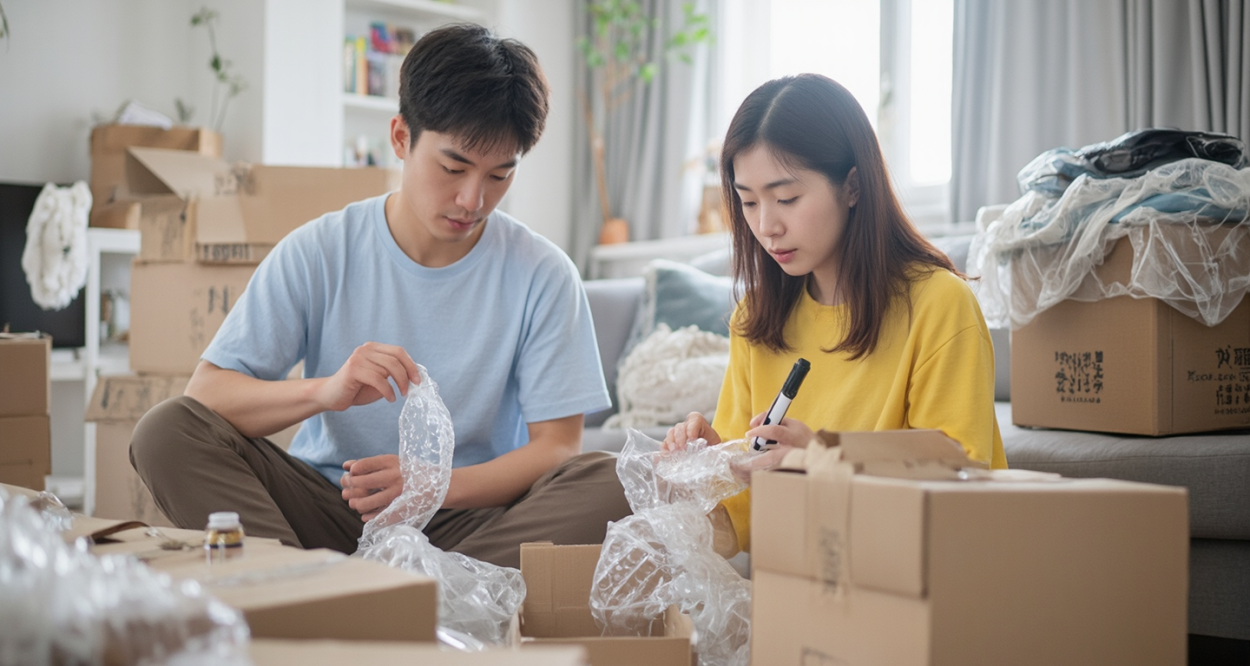 搬家打包秘籍：图解高效整理术，让你的搬家更省心！轮播图1
