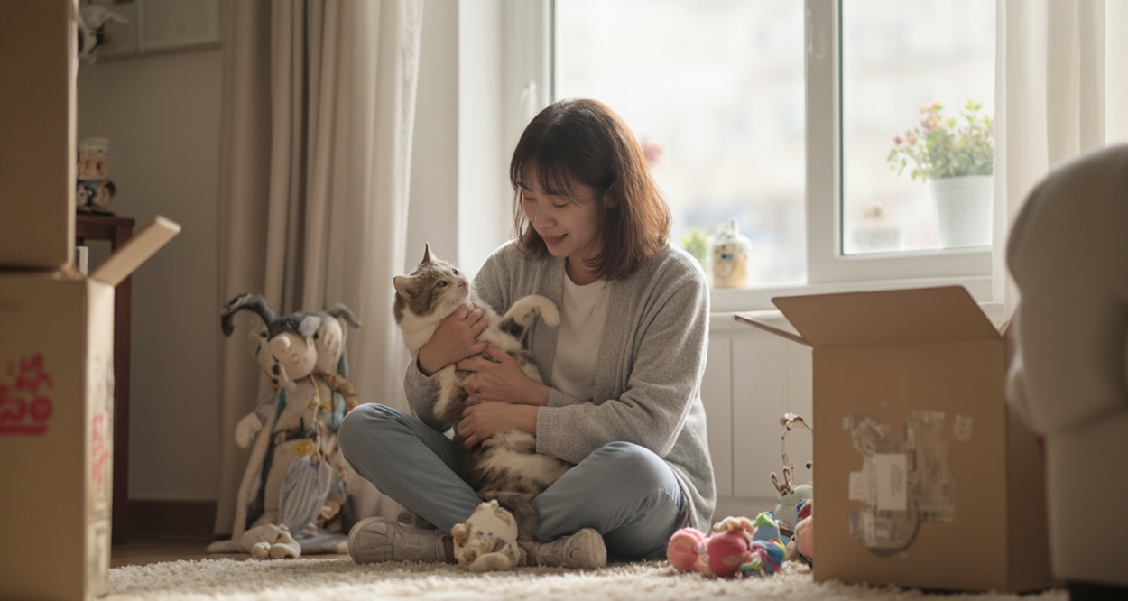 趣味小猫搬家教案：打造无忧迁居新体验轮播图1