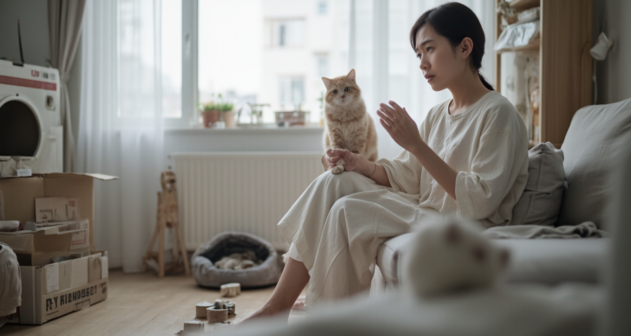 猫咪搬家后不吃不喝？原因与对策大揭秘！轮播图3