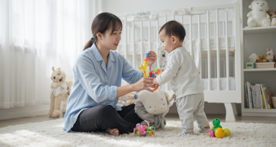 保姆照顾婴儿：家的温暖守护者图片1