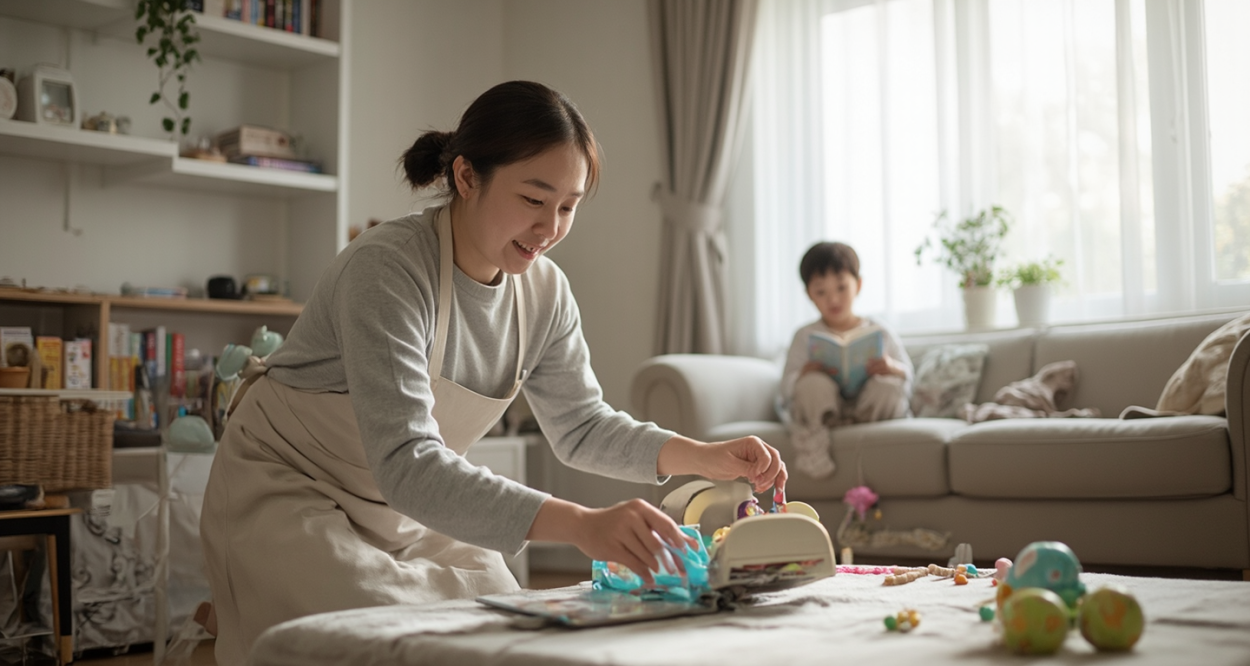 住家家政保姆：家庭琐事的温馨守护者轮播图3