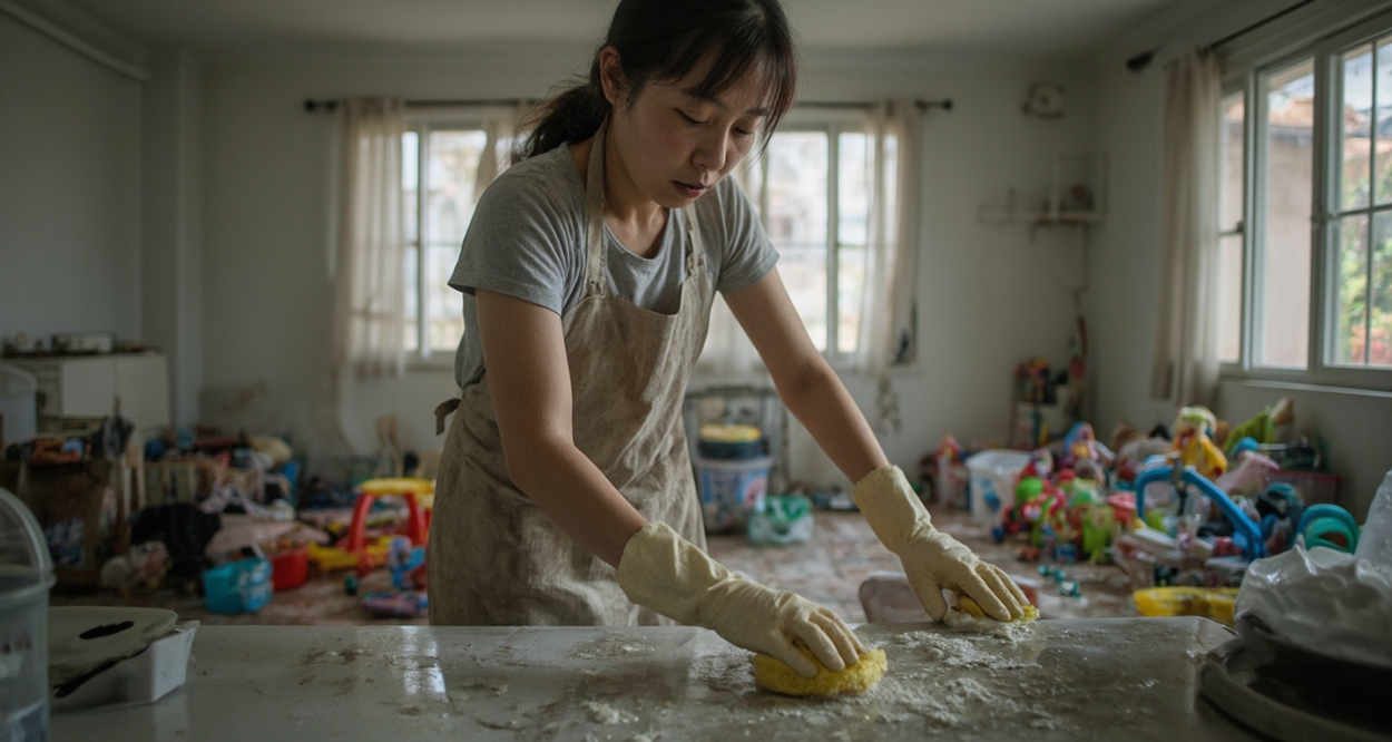 保姆打扫房间：家的温馨从整洁开始轮播图3
