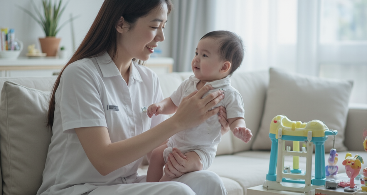 探寻专业之道：揭秘高级月嫂育婴师的不可或缺轮播图4
