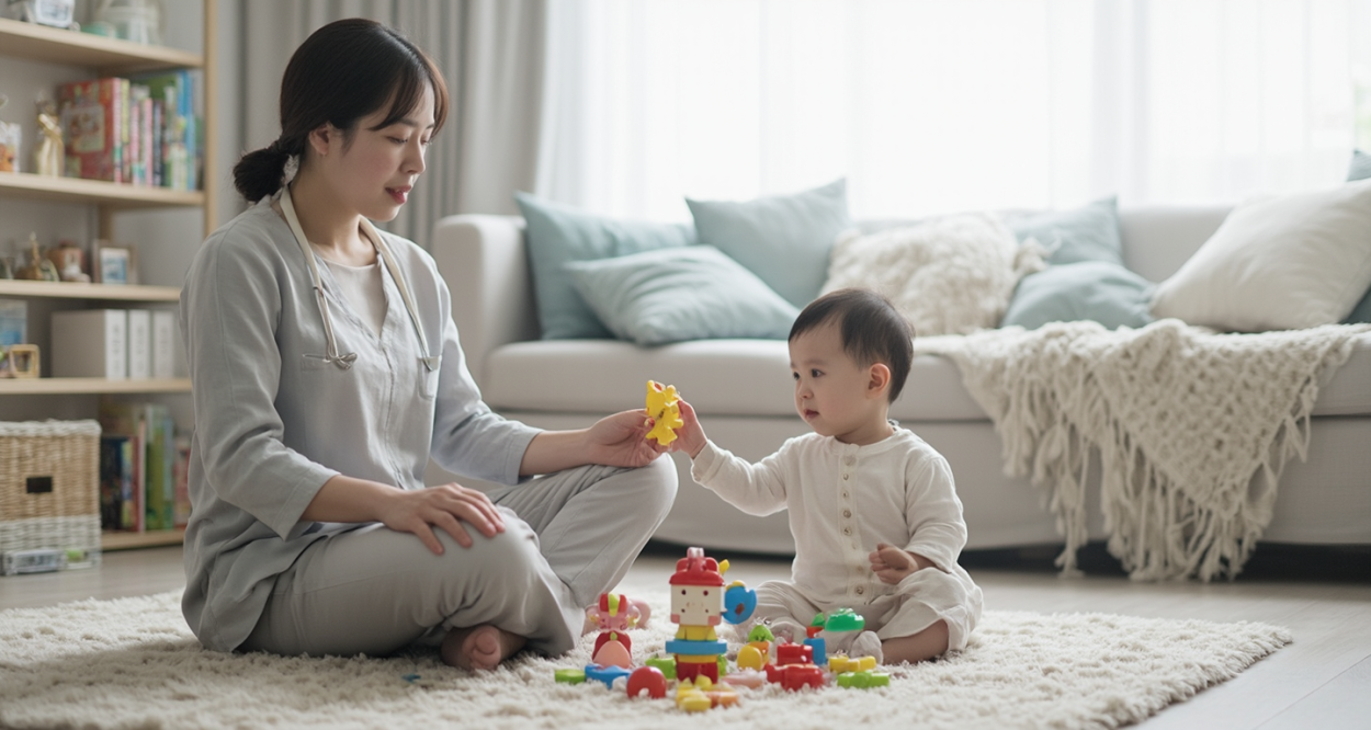 专业育婴师上门服务，解决家庭育儿难题轮播图1