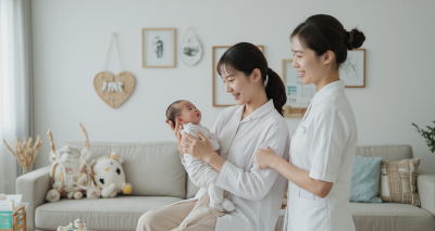 点阿姨月嫂育婴师：家庭幸福的得力助手图片13