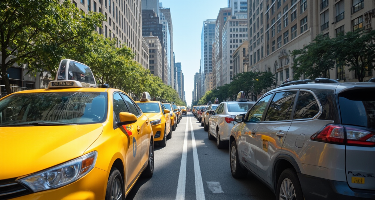 出租车与网约车：优势大比拼，谁才是出行首选？轮播图1