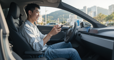 重庆租新能源车跑网约车：绿色出行新风尚图片16