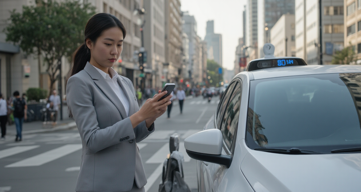 为何选择“去网约车”——出行新风尚轮播图1