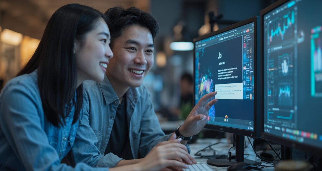 全面掌握.io域名申请，开启您的互联网新篇章轮播图1