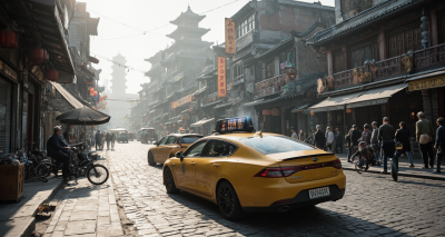 西安网约出租车：城市出行的新风尚图片1