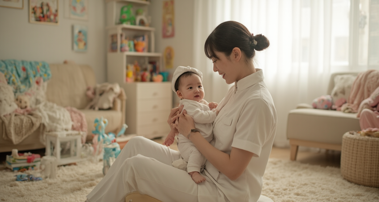 年轻女孩当育婴师，是梦想还是挑战？轮播图2