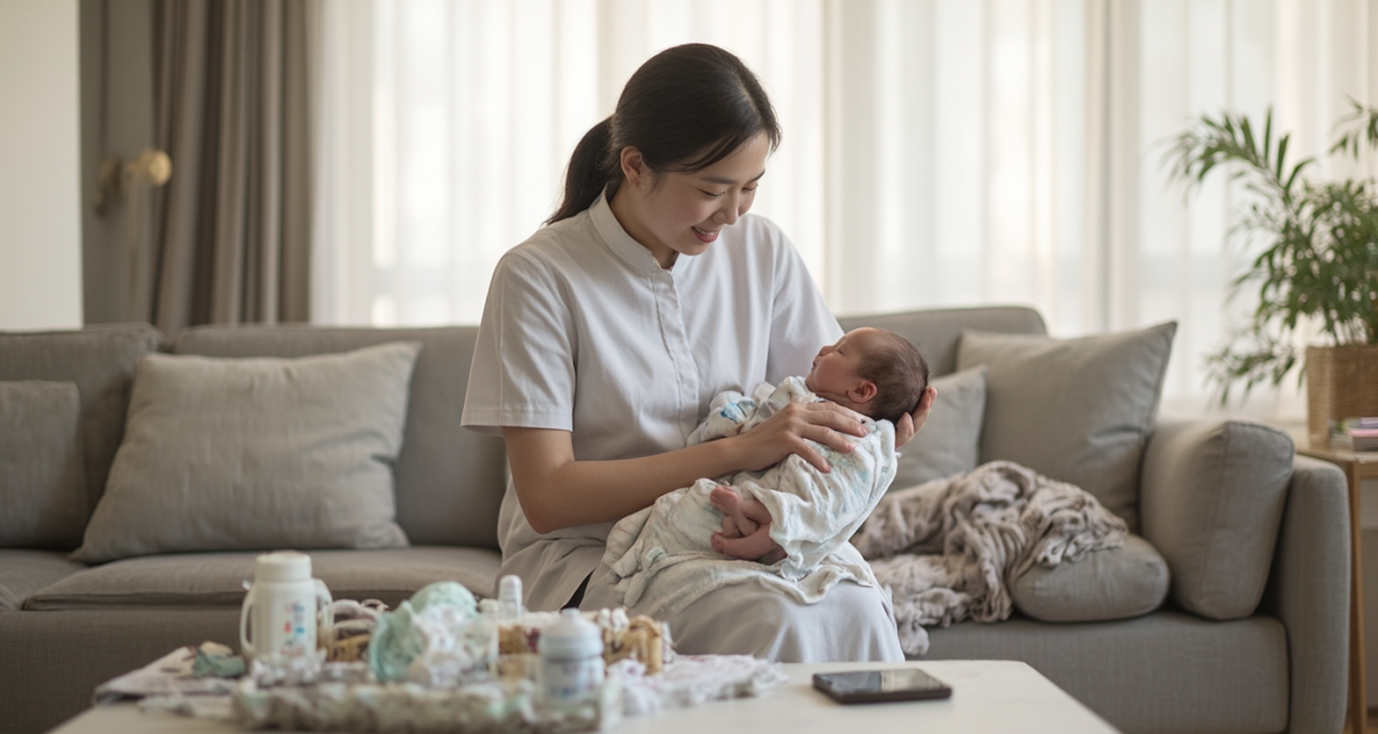 上海月嫂育婴师：家庭幸福的专业守护者轮播图2