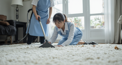 家居清洁大作战：毛绒地毯清洗全攻略图片11