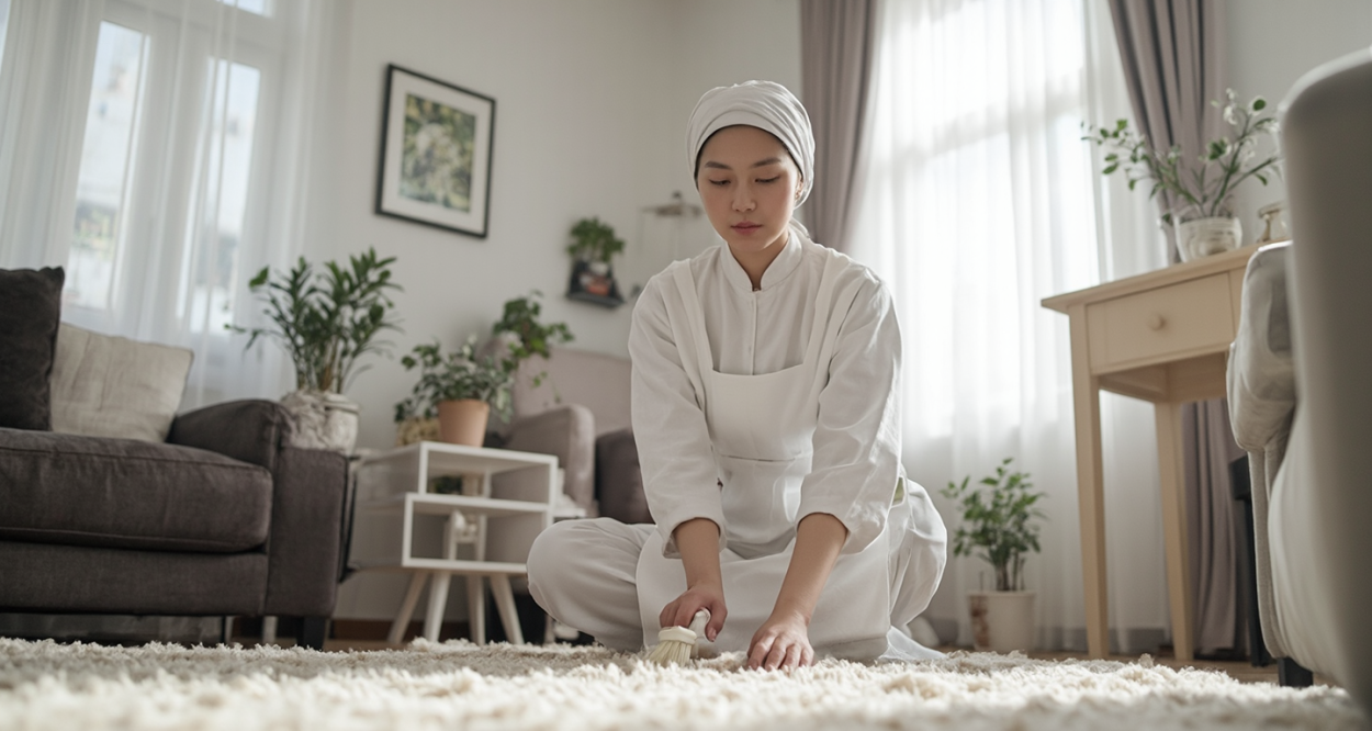 屋内地毯清洁大揭秘：让家的温馨常在轮播图1